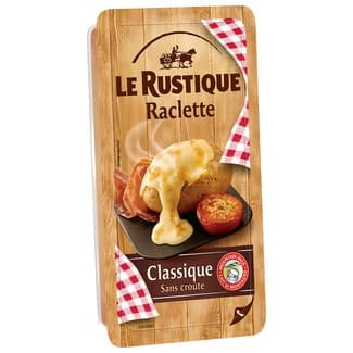 Queso francés raclette de vaca elaborado con leche pasteurizada envase 350 g - Le Rustique
