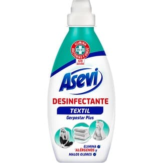 Desinfectante textil elimina olores sin lejía botella 720 ml - Asevi