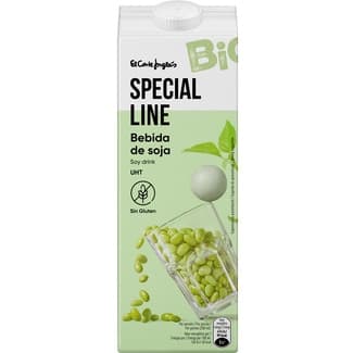 Bio bebida de soja sin gluten y sin lactosa brik 1 l - Special Line El Corte Ingles