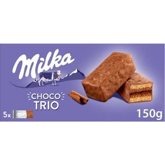 Bizcocho de chocolate 5 unidades estuche 50 g - Milka