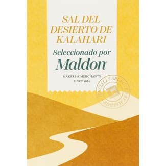 Sal del desierto de Kalahari caja 250 g - Maldon