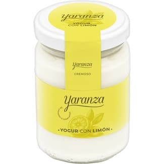 Yogur cremoso con limón 3% m.g. sin gluten tarro 140 g - Yaranza
