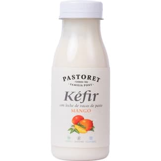 Kéfir con mango con leche de vacas de pasto sin gluten botella 250 g - Pastoret