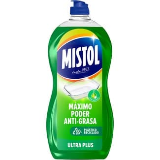 Lavavajillas a mano concentrado Ultra Plus botella 950 ml - Mistol