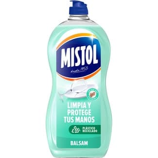 Lavavajillas a mano concentrado Balsam con aloe vera y vitamina E botella 950 ml - Mistol