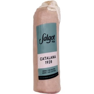 Butifarra catalana sin gluten sin lactosa taco 250 g - Salgot