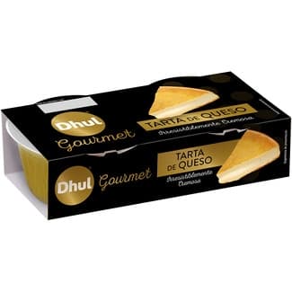Tarta de queso pack 2 unidades 100 g - Dhul
