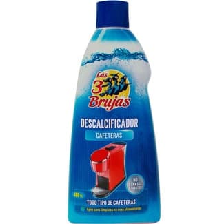 Descalcificador de cafeteras frasco 480 ml - Las 3 Brujas