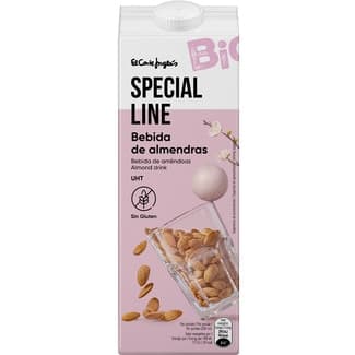 Bio bebida de almendras ecológica y sin gluten brik 1 l - Special Line El Corte Ingles