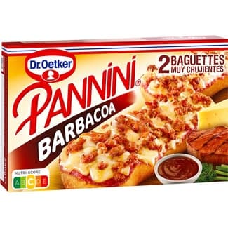 Barbacoa 2 baguettes estuche 250 g - Dr.oetker Pannini