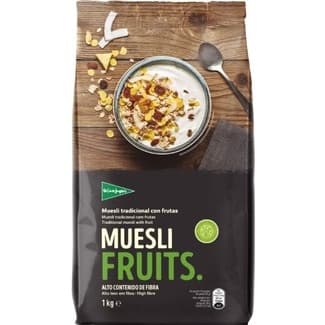 Muesli tradicional con frutas bolsa 1 kg - El Corte Ingles