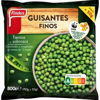 Guisantes finos bolsa 800 g - Findus
