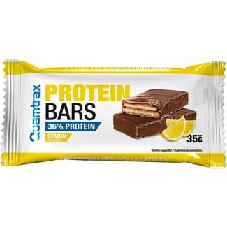 Barritas de proteínas con sabor a limón unidad 35 g - Quamtrax