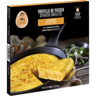 Tortilla de patata sin cebolla y sin gluten envase 700 g - La Cocina De Senen