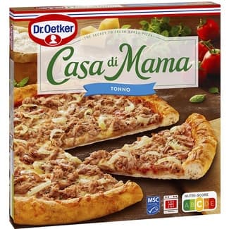 Pizza de atún y cebolla Tonno estuche 420 g - Dr.oetker Casa Di Mama