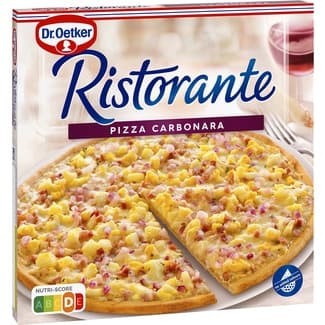 Pizza carbonara estuche 340 g - Dr.oetker Ristorante