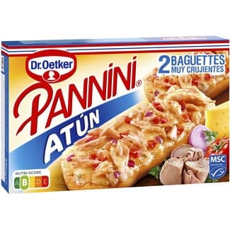 Atún 2 baguettes estuche 250 g - Dr.oetker Pannini