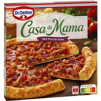 Pizza de barbacoa con cerdo desmenuzado estuche 405 g - Dr.oetker Casa Di Mama