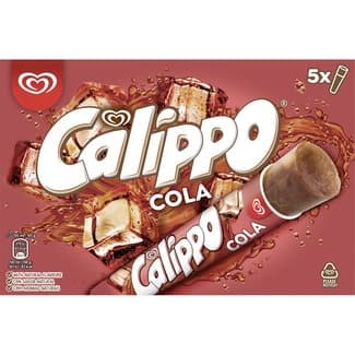 Cola helado sabor cola sin gluten 5 unidades estuche 525 ml - Calippo