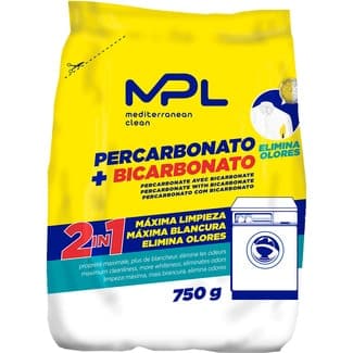 Percarbonato y bicarbonato blanqueante 2 en 1 bolsa 750 g - Mpl