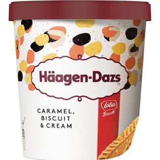 Helado con caramelo y galletas tarrina 460 ml - Haagen-dazs