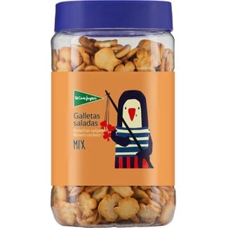 Galletas saladas mix bote 350 g - El Corte Ingles