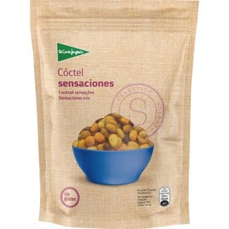 Cóctel sensaciones frutos secos diversos Sin Gluten bolsa 195 g - El Corte Ingles