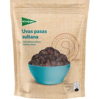 Uvas pasas sultanas bolsa 195 g - El Corte Ingles