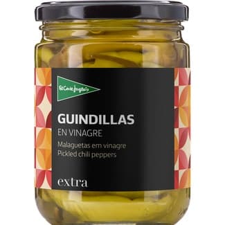 Guindillas en vinagre envase 160 g neto escurrido - El Corte Ingles