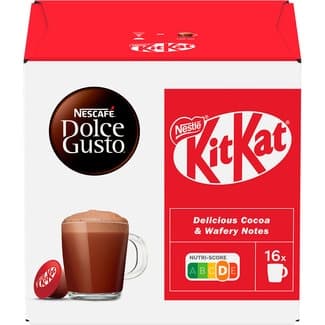 Kit Kat cacao estuche 16 cápsulas - Nescafe Dolce Gusto
