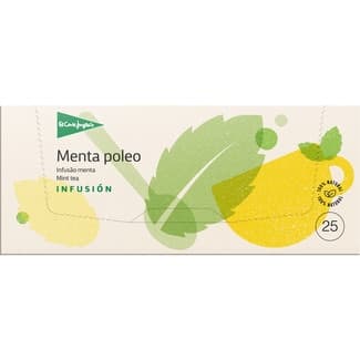 Infusión de menta poleo estuche 25 bolsitas - El Corte Ingles