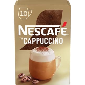 Café soluble Cappuccino estuche 10 sobres - Nescafe Gold