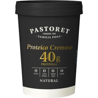 Yogur con proteínas natural desnatado 0% m.g. 0% azúcar añadido envase 500 g elaborado con leche de vacas que pastan en libertad sin lactosa - Pastoret