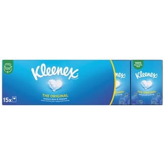Pañuelos faciales Original mini paquete 15 unidades - Kleenex