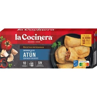 Empanadillas de atún 10 unidades estuche 312 g - La Cocinera Recetas Artesanas