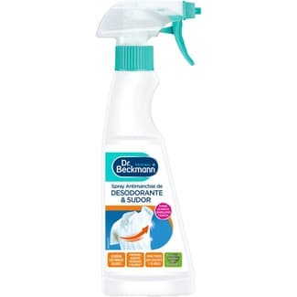 Quitamanchas para ropa de desodorante y sudor pistola 250 ml - Dr.beckmann