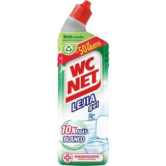 Gel WC con lejía Mountain Fresh botella 750 ml + 50 ml gratis - Wc Net