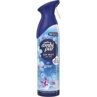 Ambientador Air Mist Lenor 2 en 1 Frescor de Primavera spray 185 ml - Ambipur