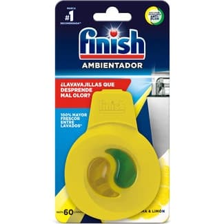 Ambientador lavavajillas limón y lima paquete 1 unidad - Finish