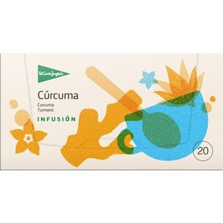 Infusión de cúrcuma estuche 20 bolsitas - El Corte Ingles