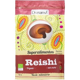 Reishi ecológico sin gluten bolsa 100 g - Drasanvi