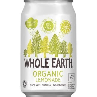 Limonada sin azúcar ecológica lata 33 cl - Whole Earth