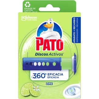 Discos WC activos lima aparato + recambio - Pato