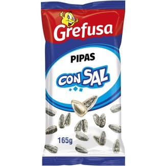 Pipas G con sal bolsa 165 g - Grefusa