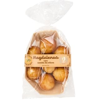 Magdalenas con aceite de oliva bolsa 325 g - Apai