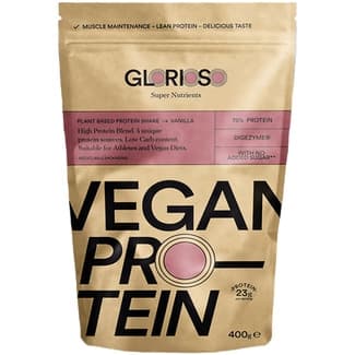 Super Nutrients proteína vegana sabor vainilla envase 400 g - Glorioso