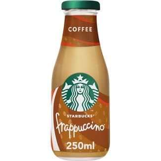 Frappuccino bebida láctea de café arábica con leche semidesnatada baja en grasa botella 250 ml - Starbucks