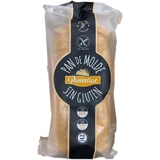 Pan de molde sin gluten sin lactosa y sin huevo bolsa 400 g - Panceliac