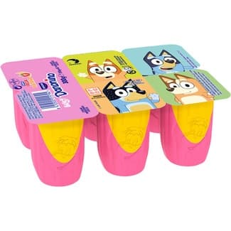 Petit dúo sabor plátano y fresa sin gluten pack 6 unidades 50 g - Danone Danonino