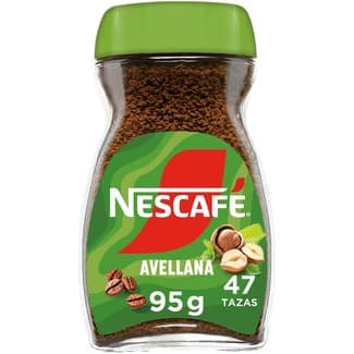 Café soluble con avellanas frasco 95 g - Nescafe